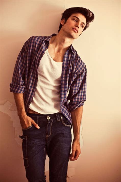 new face leo by diego roldán the fashionisto leo mangieri handsome male models plaid shirt men