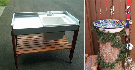 17 Diy Outdoor Sink Ideas For Your Garden Cradiori