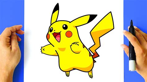 How To Draw Pokemon Pikachu Youtube