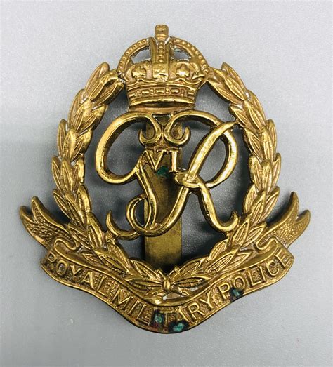 Royal Military Police Cap Badge I Ww2 British Cap Badge And Militaria