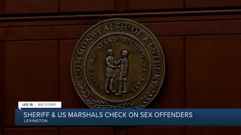 Sheriff And Us Marshals Check On Sex Offenders Youtube