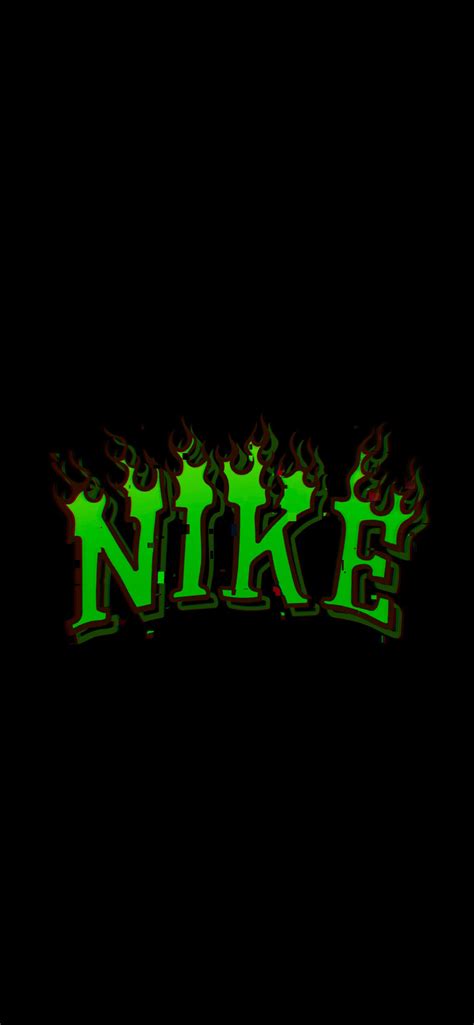 Black Nike Wallpaper With Flame Logo Iphone Nike Wallpapers Hd