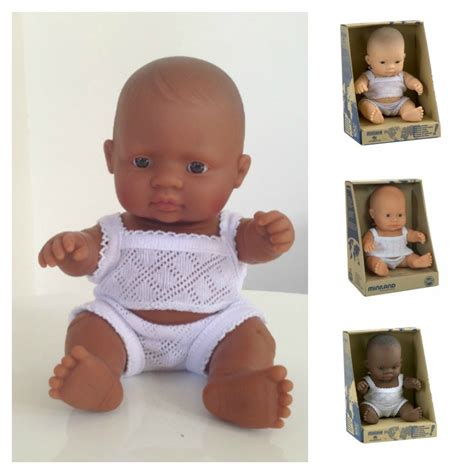 Miniland Baby Boy Doll 21cm Educational Toys