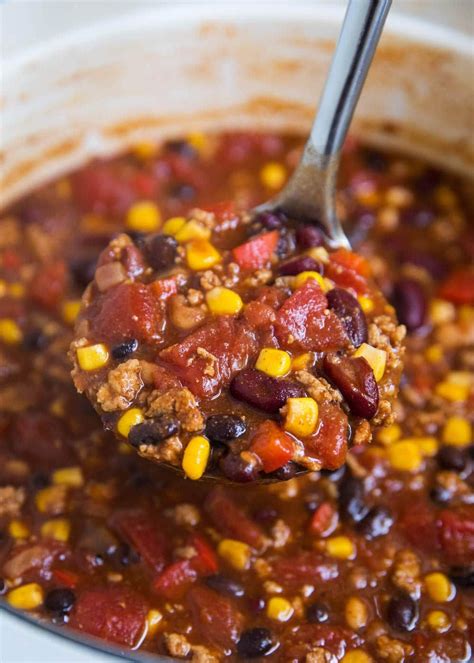 Healthy Turkey Chili This Easy Recipe Is Hearty And Delicious With Plenty Of Flavor Can Easil