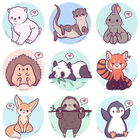 Cute Made Up Animals Drawings