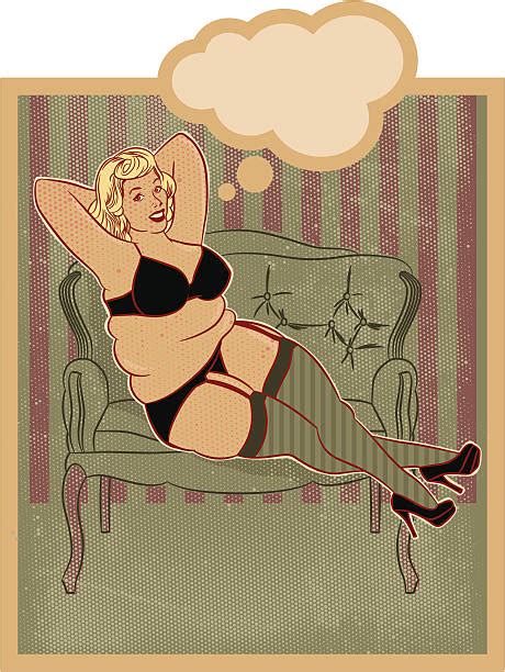 170 Chubby Pin Up Girl Illustrations Royalty Free Vector Graphics