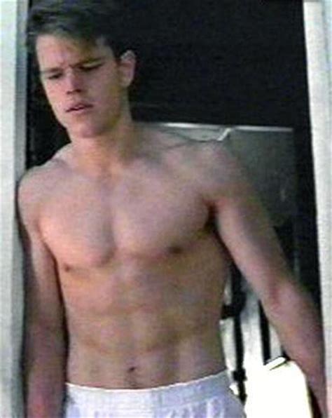 Matt Damon Shirtless And Tempting Poses Pix Naked Male Celebrities