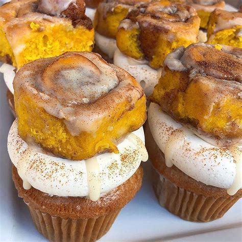 Instagram Cinnamon Roll Cupcakes Cinnamon Rolls Healthy Dessert