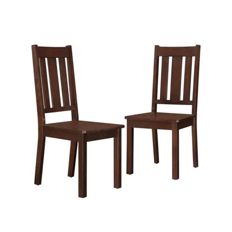 Better Homes And Gardens Bankston Dining Chair Set Of 2 Mocha 8419