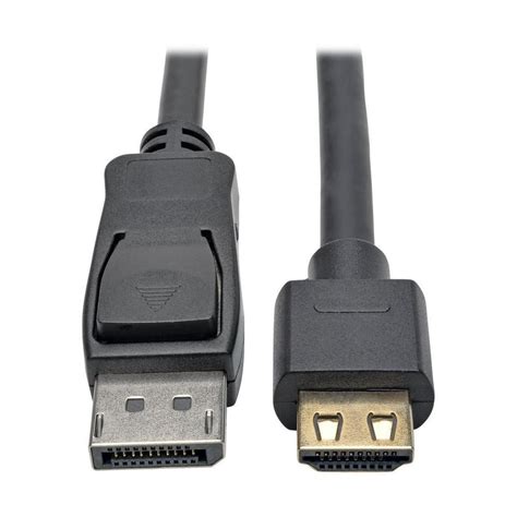 Displayport 12a To Hdmi Active Adapter Cable With Gripping Hdmi Plug