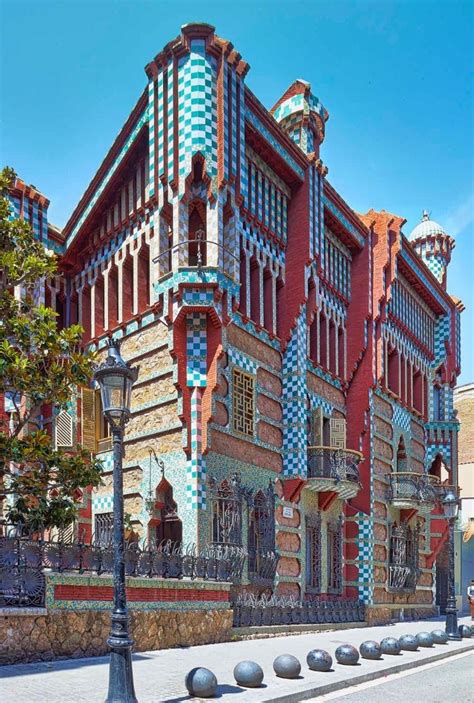 The Casa Vicens Barcelona Spain Is The First Masterpie