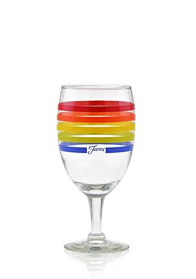Fiesta® Rainbow Glass Goblet Belk