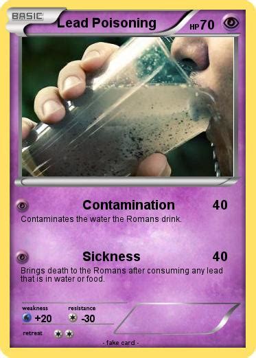 Pokémon Lead Poisoning Contamination My Pokemon Card