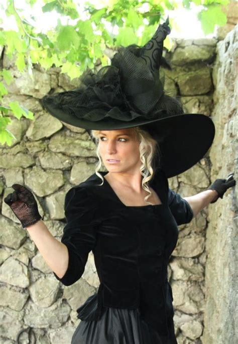 Victorian Witch Dress And Glamorous Witch Hat Recollections Witches
