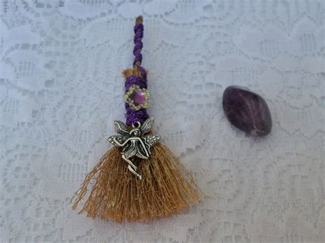 Fairy Magic Divination Besom Broom Witch Wiccan Tool Pagan Wiccan