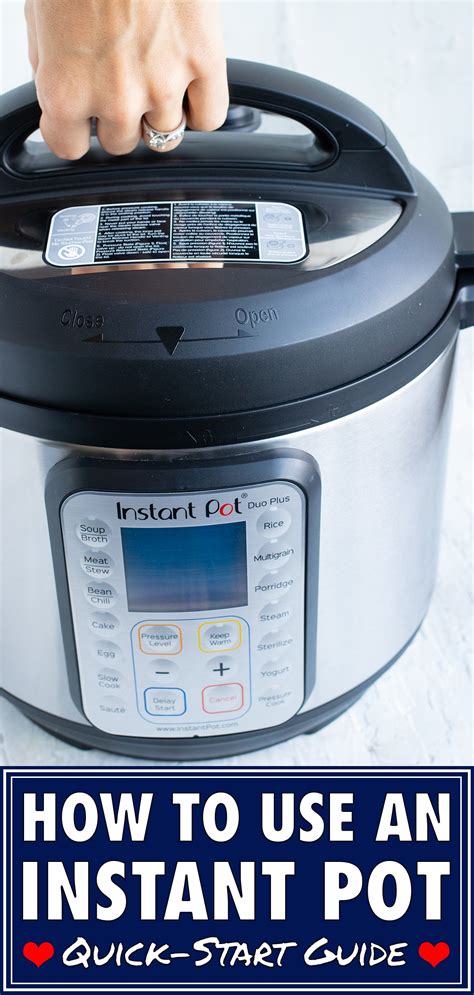 Beginners Instant Pot Guide How To Set Up And Use Evolving Table