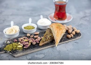 Carrot Slice Baklava Turkish Havuc Dilim Stock Photo