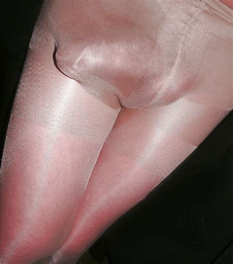 Sissy Cock In Tight Shiny Pantyhose Hardness Test 17 Pics Xhamster