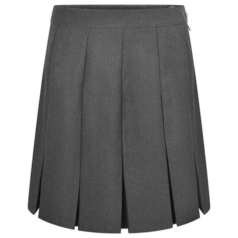 Stitched Down Box Pleat School Skirt School Uniform 247 Senior