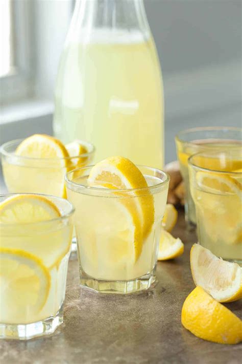 Honey Ginger Lemonade Recipe With 8 Variations