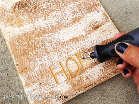 How To Engrave Wood With A Dremel