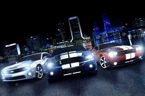 Camaro Mustang Challenger Mustang Wallpaper Best Muscle Cars