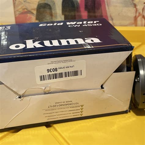 Okuma Cold Water Cw D Fishing Reel Right Hand Brand New Open
