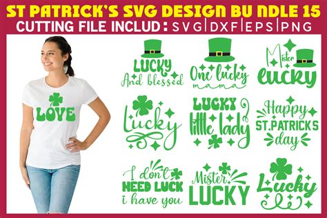 St Patricks Svg Design Bundle Graphic By Salimhossain38 · Creative Fabrica