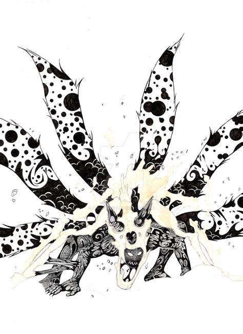 Nine Tails Transformation Wip By Stuartduvall On Deviantart