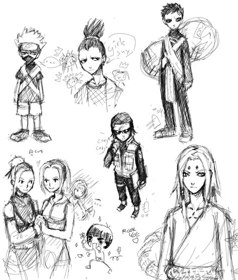 Naruto Doodles By Emlan On Deviantart