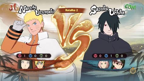 Naruto Storm 4 Dublado Pt Br Naruto Hinata E Boruto Vs Sasuke Sakura