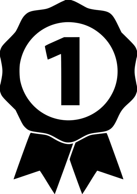 Number One Badge Svg Png Icon Free Download (#531223) - OnlineWebFonts.COM png image