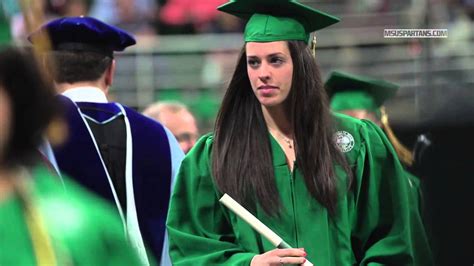 Michigan State Celebrates 2015 Commencement Youtube