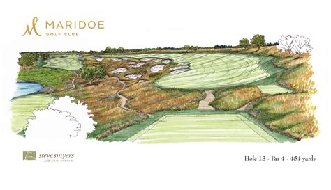 Steve Smyers Golf Course Architects Maridoe Golf Club Hole 13