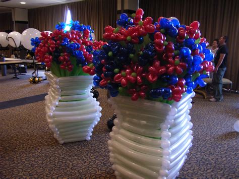 Giant Vase Of Flowers At The Sydney Balloon Conference 2000 Balloon
