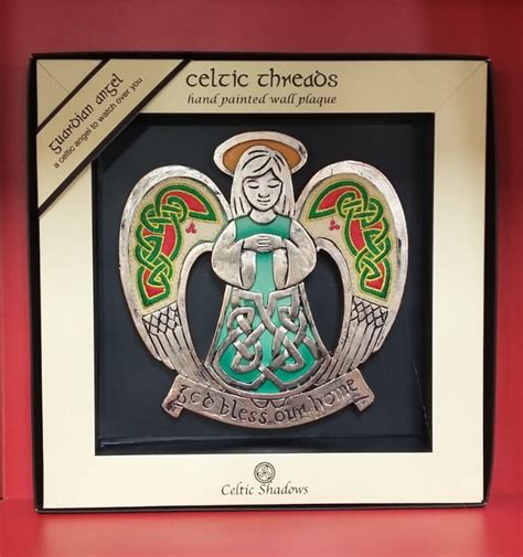 Plaque Cs00827 Celtic Threads Guardian Angel