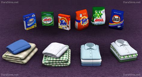 Laundry Decor Set The Sims 3