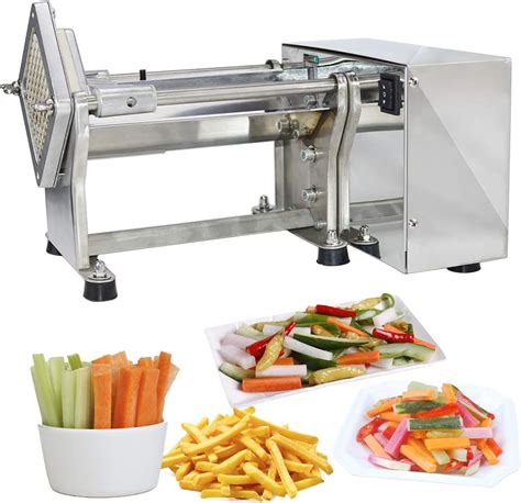 Peelers And Slicers 40w Electric Potato Chip Cutter French Fries Cut
