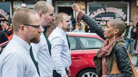 Photo Of Czech Girl Scout Standing Up To Skinhead Goes Viral Bbc News