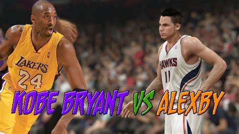 Kobe Bryant Vs Alexby Nba2k14 Xbox One 1080 Hd Youtube