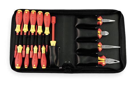 Wiha Tools 14 Pc Insulated Tool Kit 1yul632192 Grainger