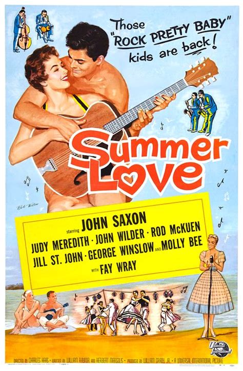 Summer Love Dvd 1958 Movie On Dvd Summer Love John Saxon