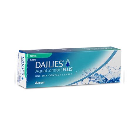 Dailies Aqua Comfort Plus Toric Pack Eyeq Optometrists