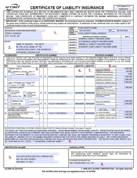 Signature of the insurance agent/broker who issues certificates. Exhibitor Appointed Contractors (EACs) | AGS Exposition Services