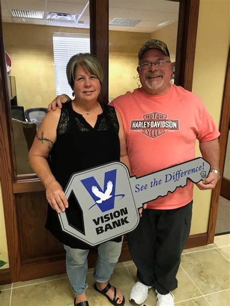 Vision Bank Congratulations Greg And Melody Parnell On Facebook