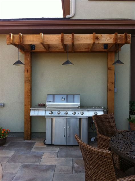 The above details were of some of the best backyard tailgate grills which can help you to find a grill. Arbor with lighting over grill | Outdoor rooms, Outdoor ...