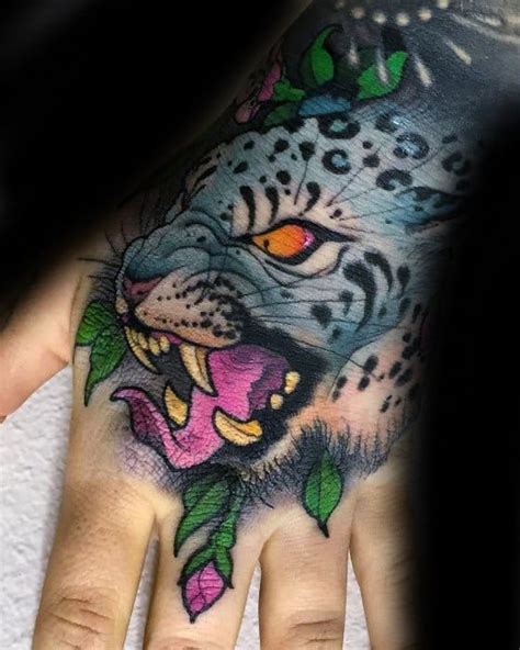 50 Snow Leopard Tattoo Designs For Men Animal Ink Ideas