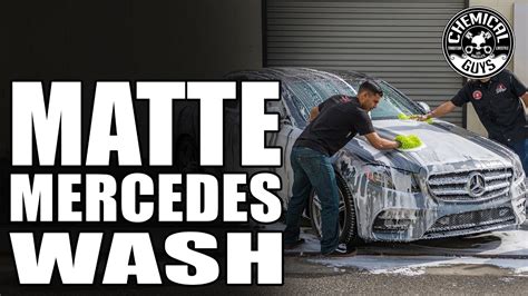 How To Properly Wash Matte Finishes Chemical Guys Car Care Youtube