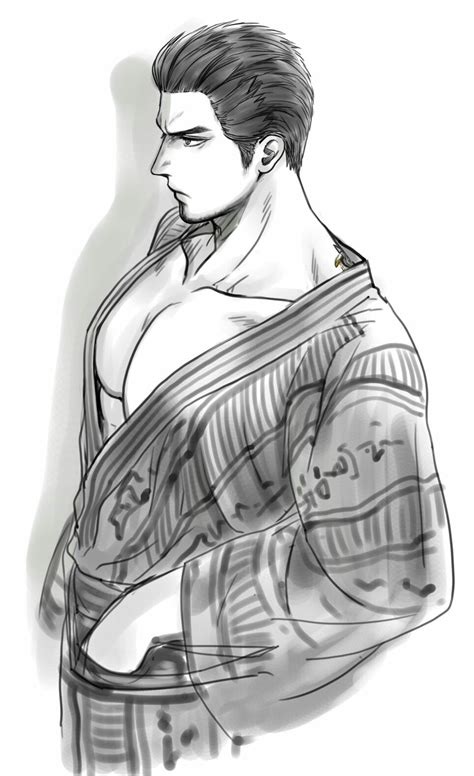 Yakuza Kiryu Kazuma Art Reference Photos Character Art Kiryu