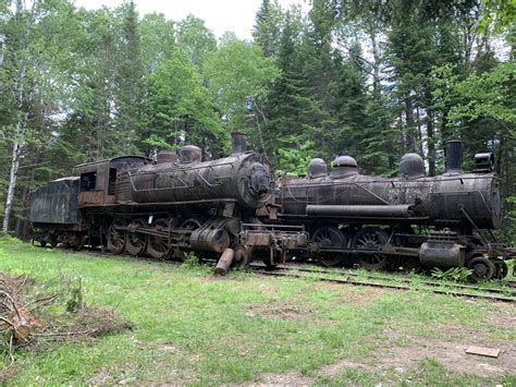 Abandoned Locomotives In The Allagash Northern Maine Woods Rmaine